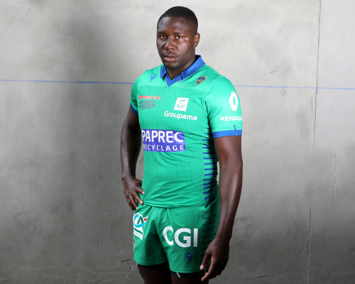 Maillot De Rugby Le Coq Sportif – VP XV Villeneuve Du Paréage, N°10, Vert, Taille L